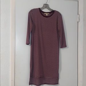 Francesca’s striped t shirt dress